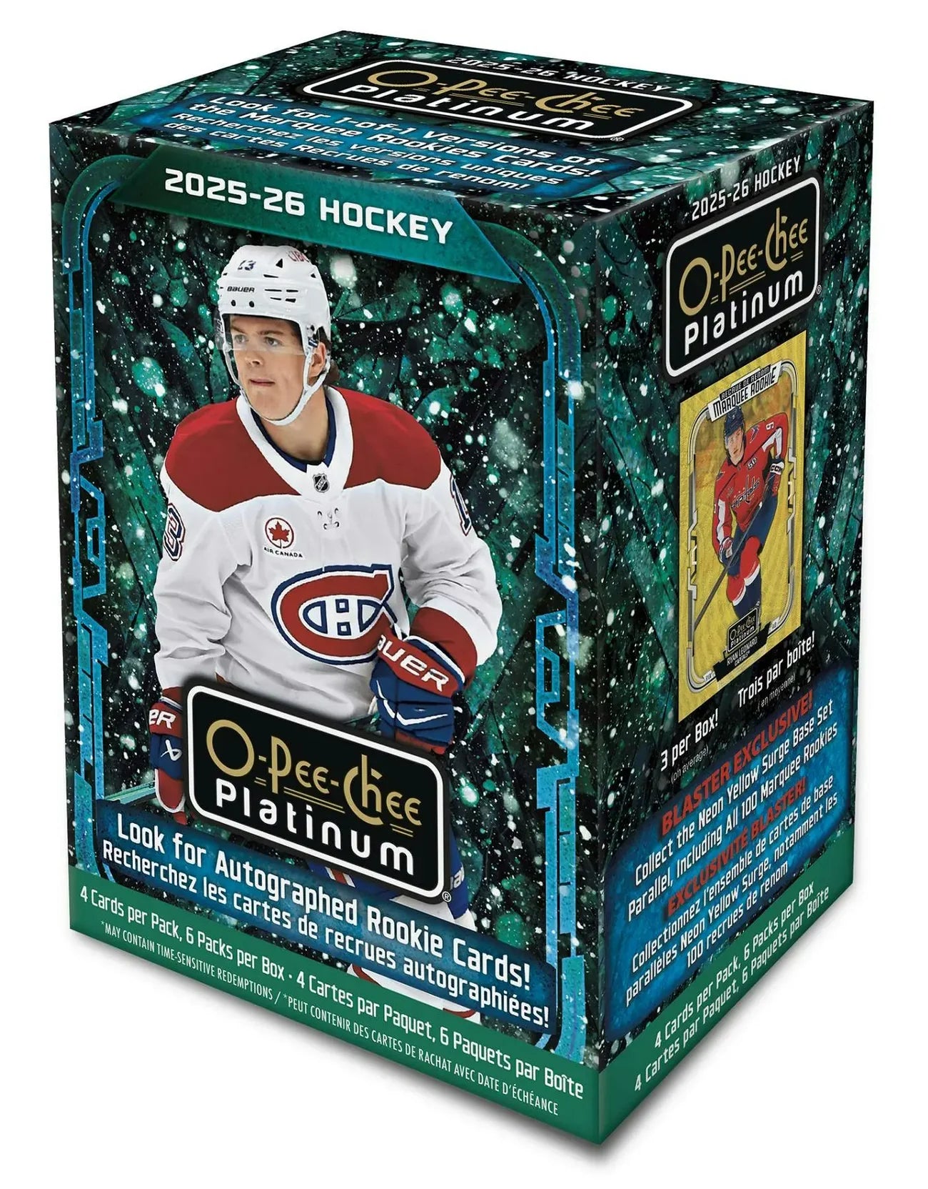 O-Pee-Chee Platinum Hockey 25/26 Blaster Box