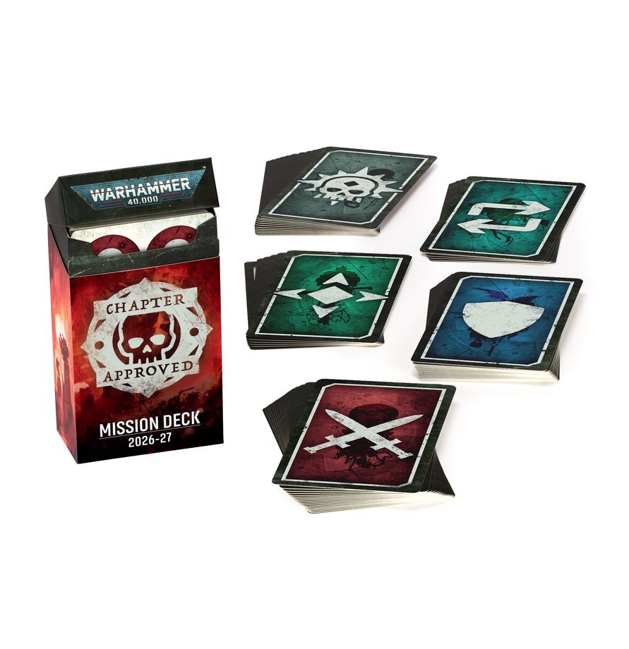 Warhammer 40,000- Chapter Approved 2026-27: Mission Deck
