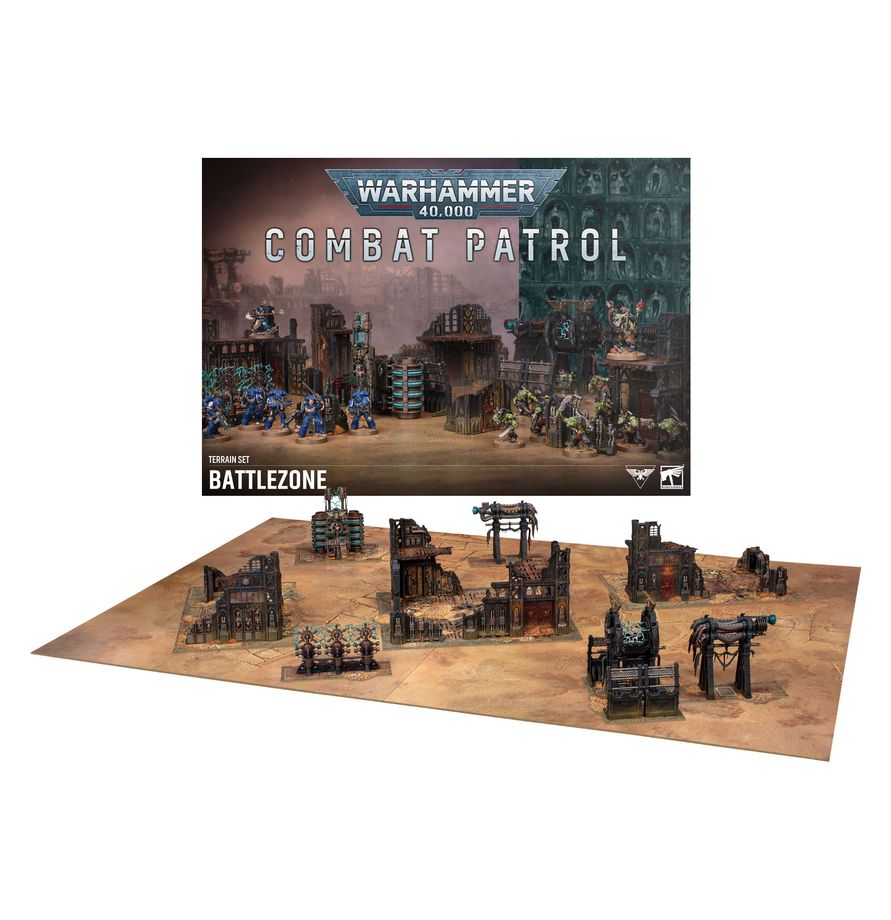 Warhammer 40,000- Combat Patrol Terrain Set Battlezone