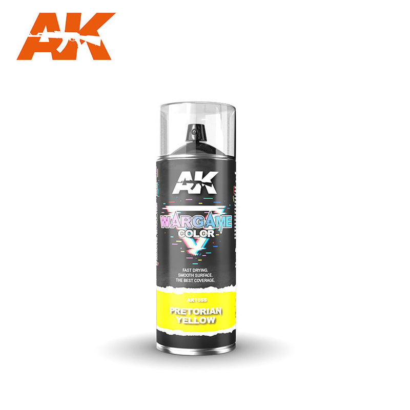 AK Interactive Wargame Pretorian Yellow Spray 400ml