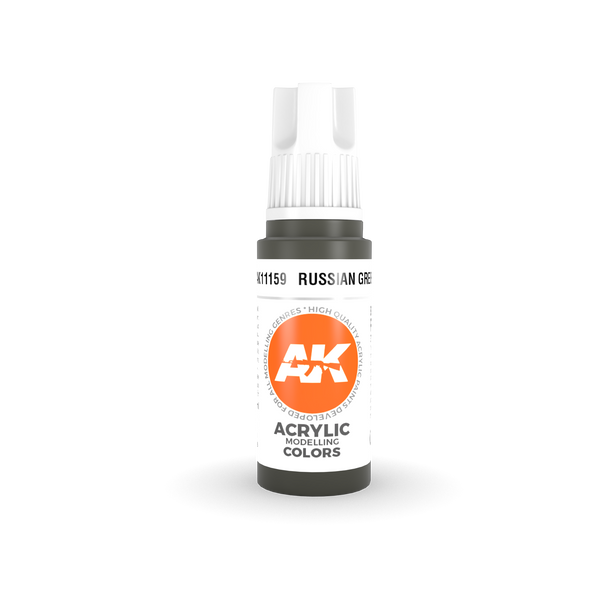 AK Interactive 3G Acrylic Russian Green 17ml