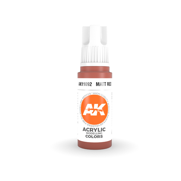 AK Interactive 3G Acrylic Matt Red 17ml