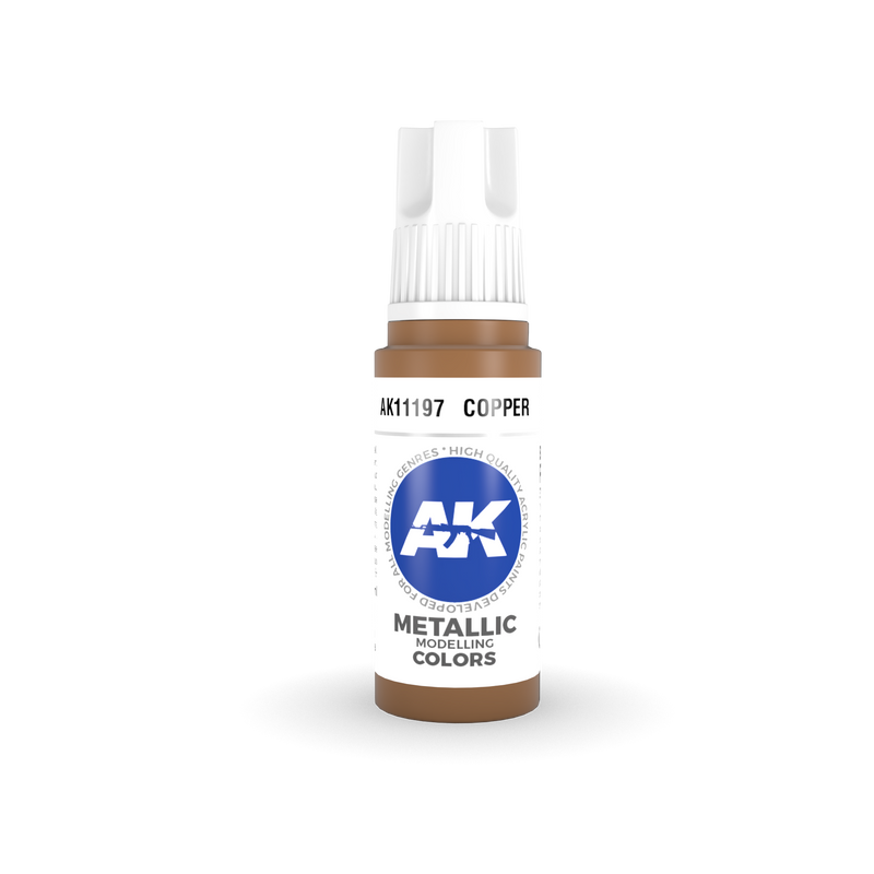 AK Interactive 3G Acrylic Copper 17ml