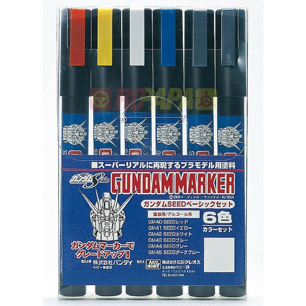 Mr Hobby Gundam Marker Set - Seed Marker