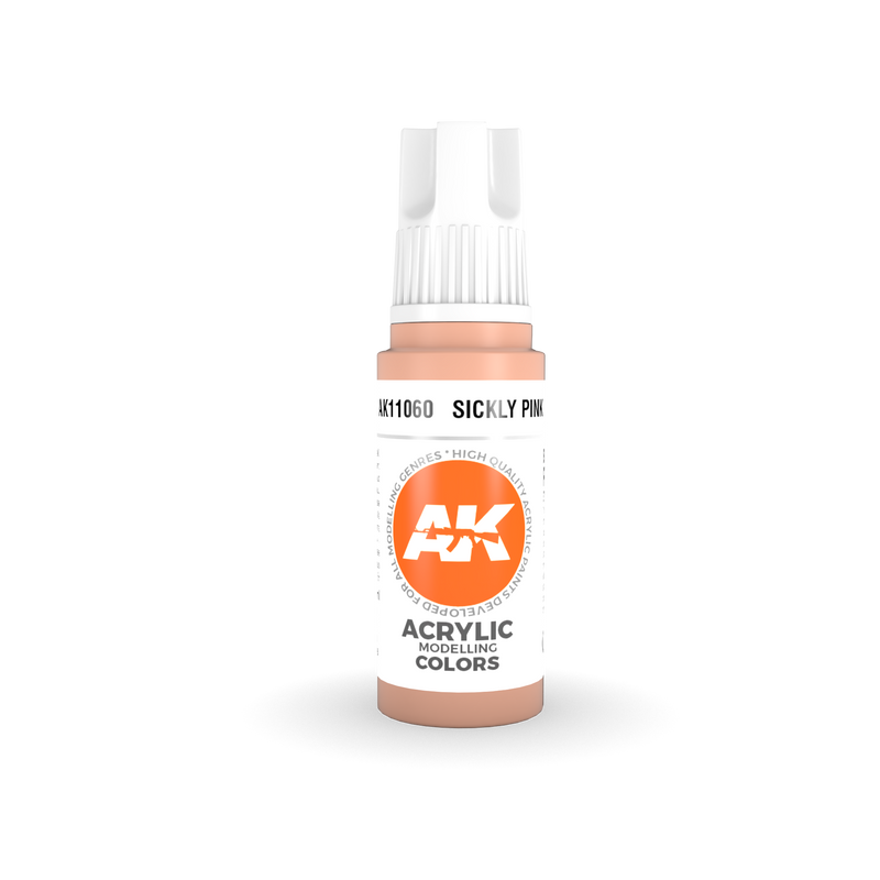 AK Interactive 3G Acrylic Sickly Pink 17ml