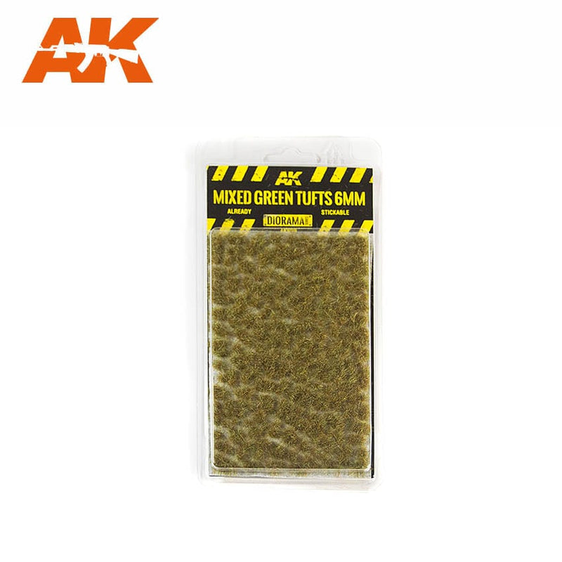 AK Interactive Steppe Tufts 12mm