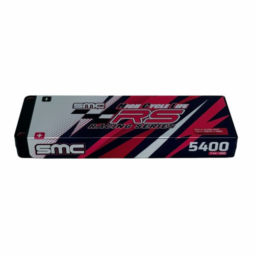 SMC HCL-RS 7.4V-5400mAh 150C ULCG 5mm 16.5mm Inboard Hardcase 2S