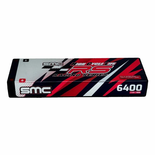 SMC HCL-RS 7.4V-6400mAh 150C LCG 5mm Inboard Hardcase 2S