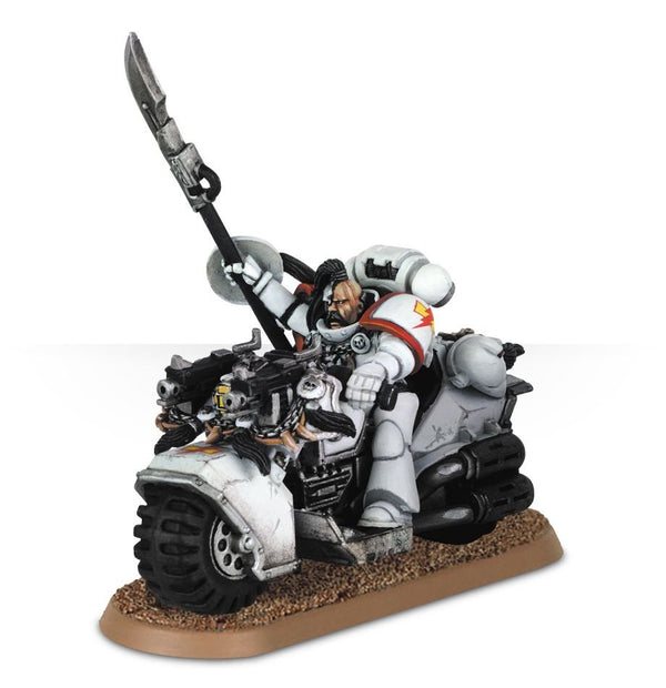 White Scars Commander Khan on Bike