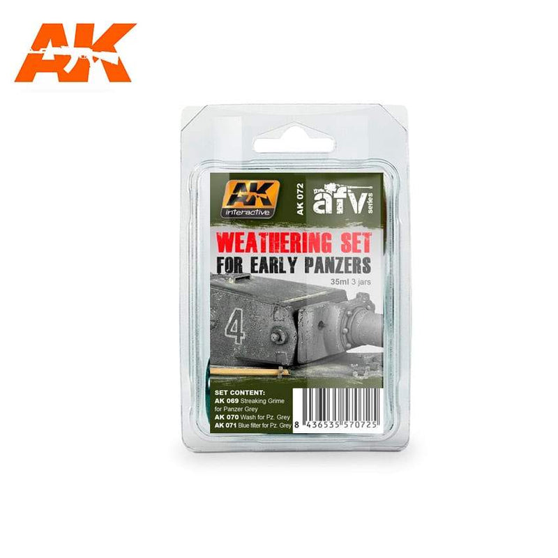 AK Interactive Early Panzers Weathering Set