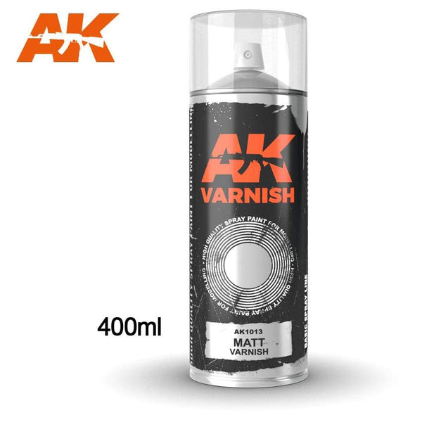 AK Interactive Matt Varnish Spray 400ML