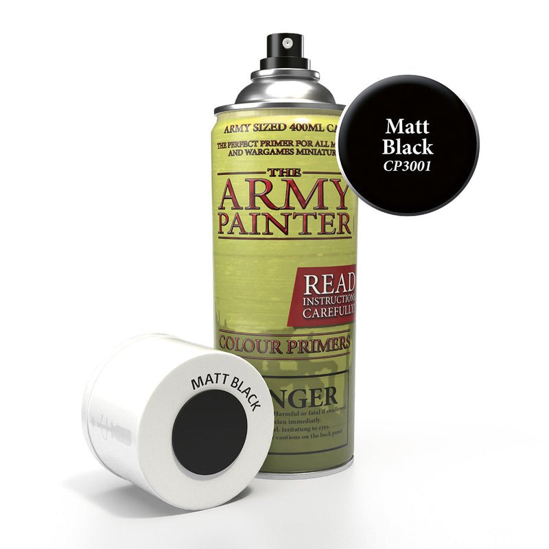 Army Painter Base Primer - Matt Black