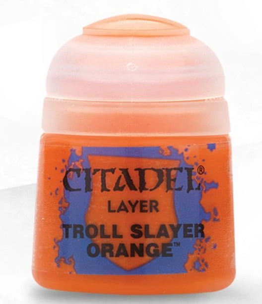 Citadel Layer Troll Slayer Orange 12ml Paint 22-03