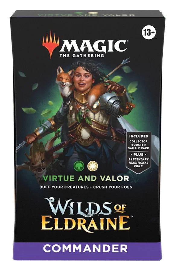 Wilds of Eldraine - Virtue and Valor commander deck