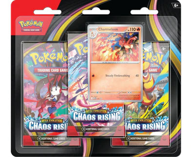 Pokemon Chaos Rising 3 pack blister