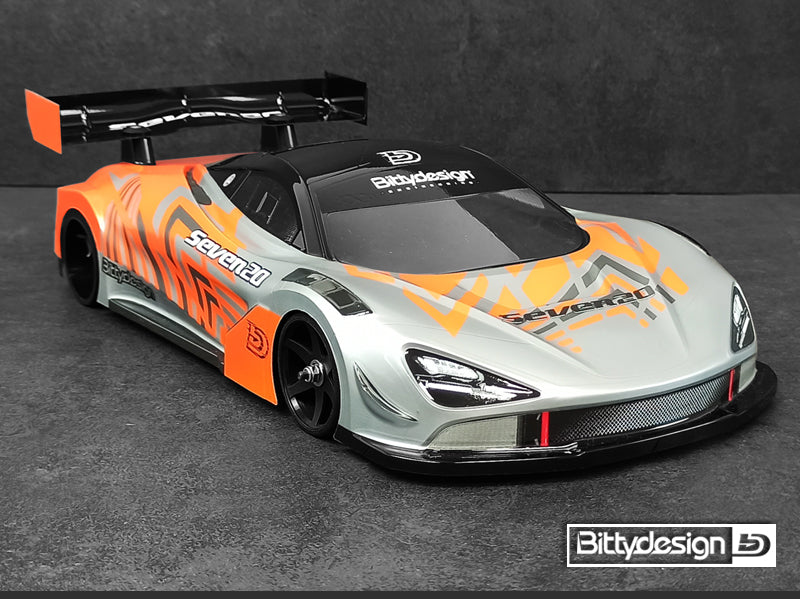 Bittydesign Seven20 GT12 1/12 On-Road Body (Clear) (SupaStox Class)