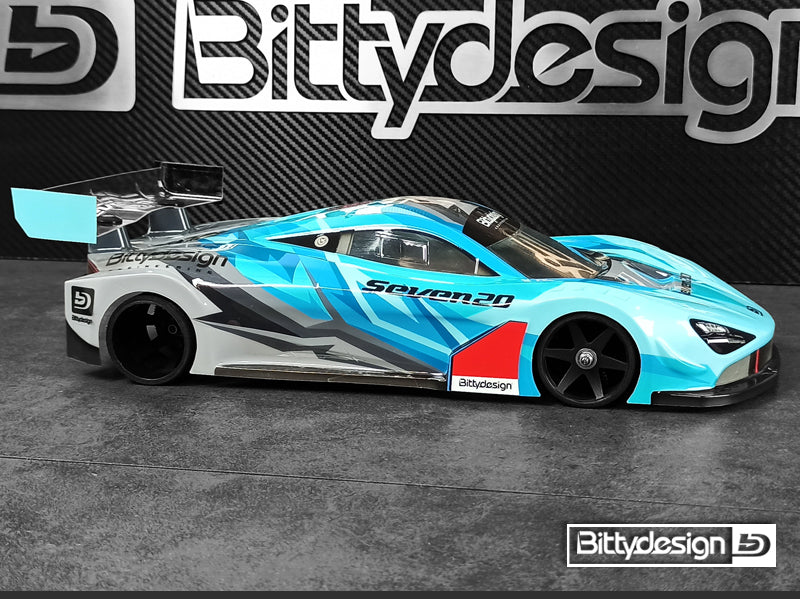 Bittydesign Seven20 GT12 1/12 On-Road Body (Clear) (SupaStox Class)