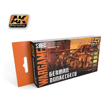 AK Interactive German Dunkelgelb Colors Set