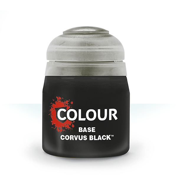 Citadel Base Corvus Black 12ml Paint 21-44