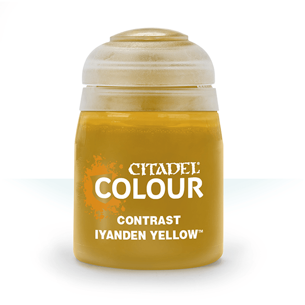 Citadel Contrast Iyanden Yellow 18ml Paint 29-10