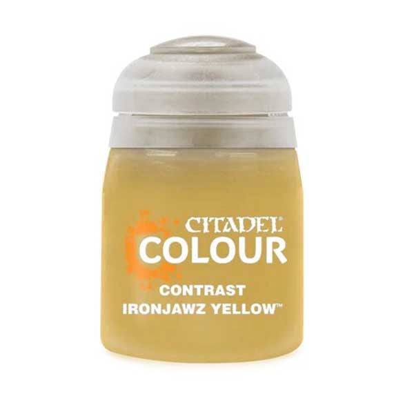 Citadel Contrast Ironjawz Yellow 18ml Paint 29-52
