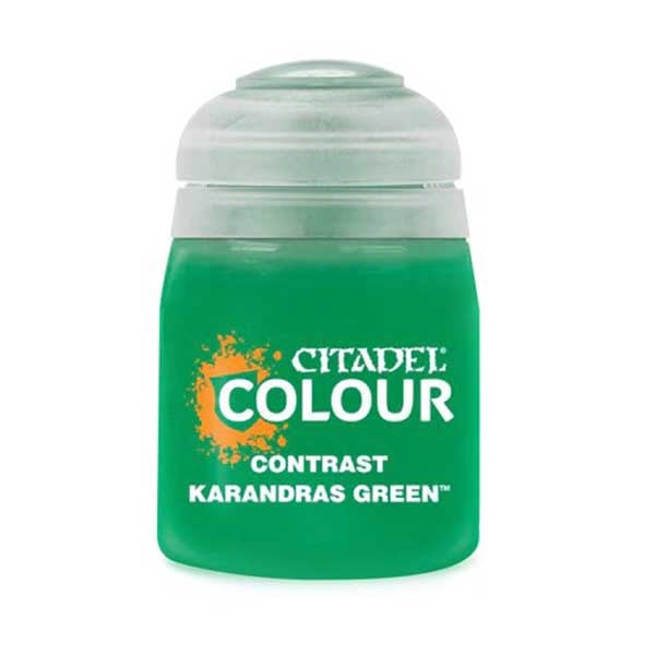 Citadel Contrast Karandras Green 18ml Paint 29-50