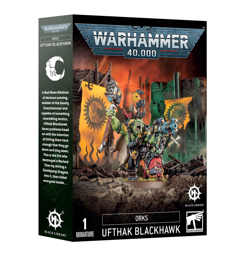 Black Library Miniature Orks Ufthak Blackhawk