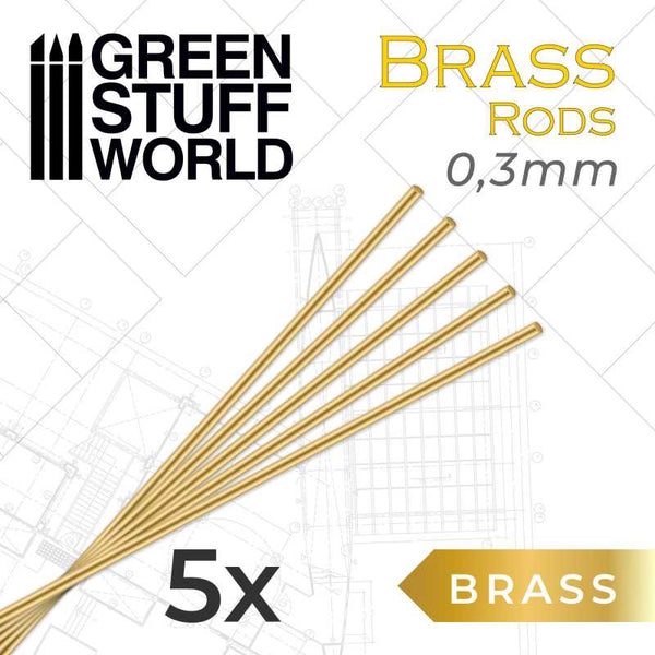 Pinning Brass Rods 0.3mm