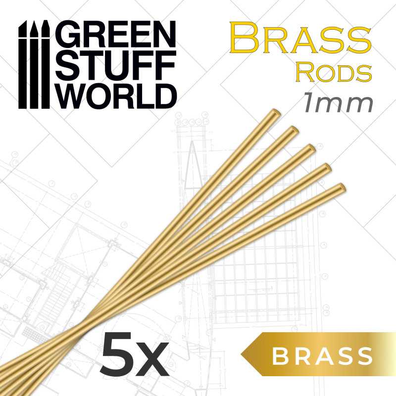 Pinning Brass Rods 1mm