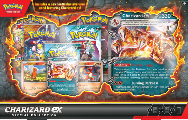 POKEMON CHARIZARD EX SPECIAL COLLECTION