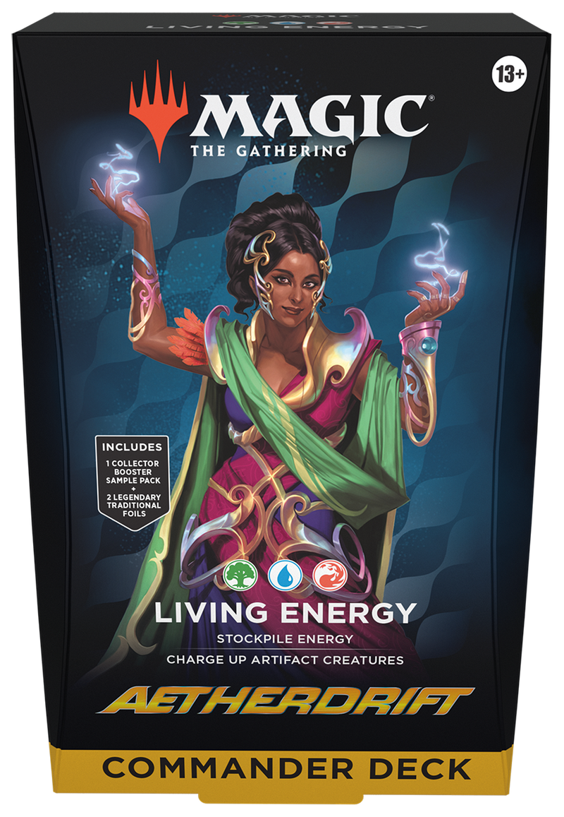 Magic the Gathering Aetherdrift Living Energy Commander Deck